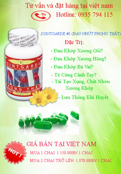 ĐAU NHỨC PHONG THẤP – JOINTGARDE #1