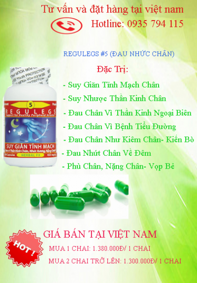 REGULEGS #5 (ĐAU NHỨC CHÂN)